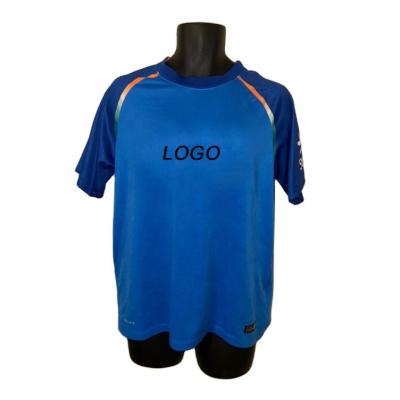 China Breathable Men Sublimation Polyester Advertising Sublimated T-shirts Blank Custom T Shirt For Promotion for sale