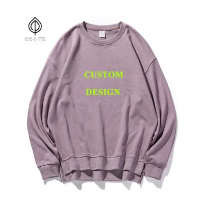 China Anti-wrinkle custom design high quality women's hoodies sublimation hoodie oversized crewneck sweatshirt for sale