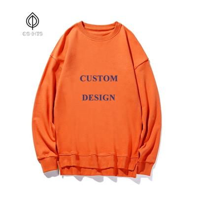 China 2021 high quality summer men's hoodies drop oversized hoodies custom made cotton crewneck hoodie anti-wrinkle for sale