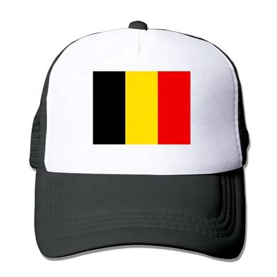 China COMMON Custom Wholesale Custom Made Belgian Snapback Baseball Caps Velcro Sport Plain Hat Campaign Election Belgium Flag Belgium Flag Hat for sale