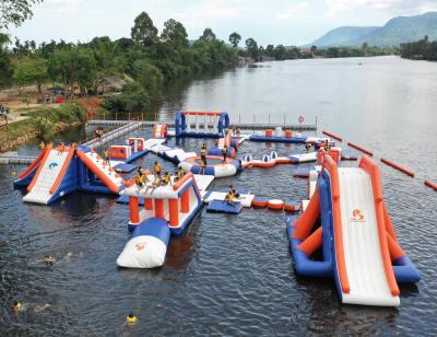 China Water Recreation Cambodia Inflatable Water Games Water Park Equipment For Kids And Adults for sale