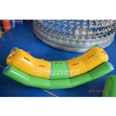 China Inflatable Lake Seesaw / Inflatable Water Seesaw For Water Sports for sale