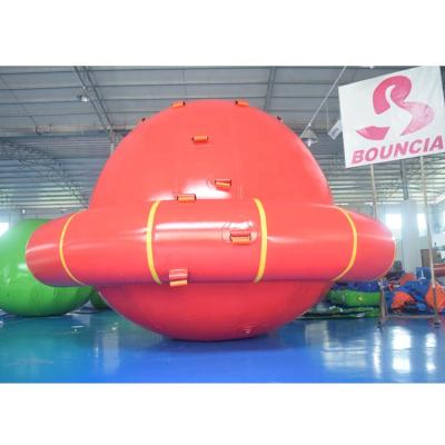 China Saturn Inflatable Water Park / Inflatable Water Floating Spinner Used In Lake Or Swimming Pool for sale