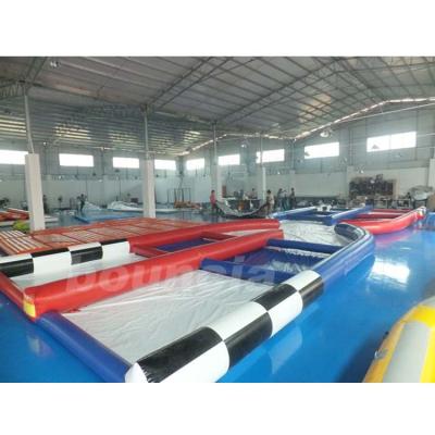 China Zorb 6.3m Width Outdoor Inflatable Race Track For Zorb Ball Games for sale