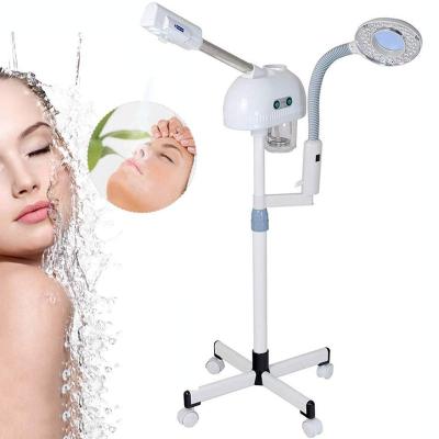 China DEEPLY CLEANING 2 in 1 Facial Steamer with 5X Magnifying Lamp for Salon Spa Beauty Professional Beauty Equipment Facial Steamer for sale