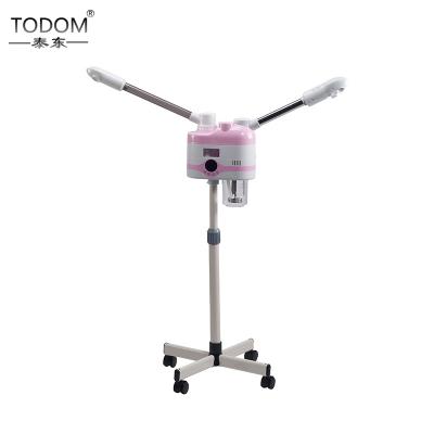 China Direct Holder Portable Electric Steamer Salon Factory Supplier DEEP CLEANING Nano Facial Steamerr for sale