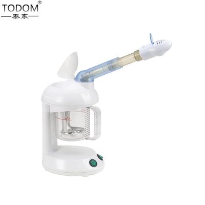 China Best Selling Handheld Professional Ionic Steam Inhaler Dispensers Face Garment DEEP CLEANING Facial Steamer 1Pc for sale