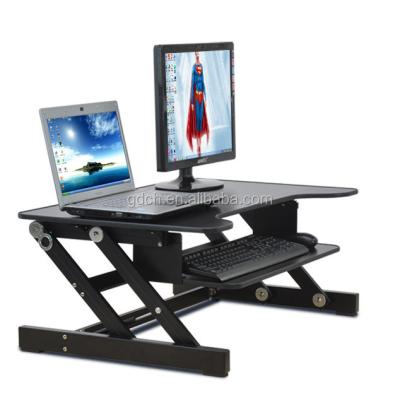 China PANEL MDF Office Height Portable Desk and Laptop Table Adjustable Foldable for sale