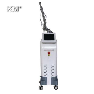 China Weifang Fractional Metal Laser RF Hair Removal Cosmetic Laser Machine 10600nm KM Tube Medical CO2 for sale