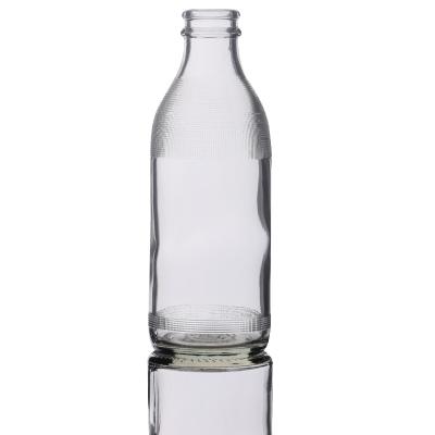 China Milk factory supply OEM 200ml 250ml borosilicate glass jam milk bottle for sale