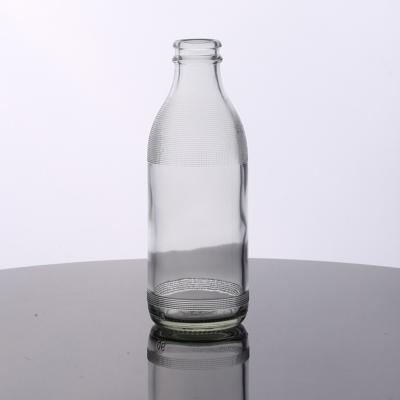 China Milk factory supply OEM 100ml 200ml 250ml borosilicate essential oil water glass bottle for sale