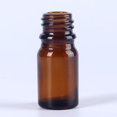 China Small round amber glass cosmetic bottle from personal care china glass bottle supplier 10ml 15ml 20ml 30ml 50ml 60ml 100ml 120ml for sale