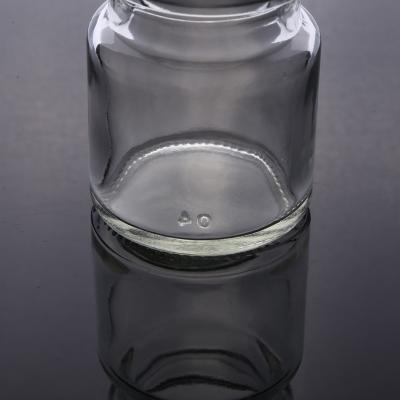 China Gift Customized Round Flint Candy Glass Pickle Jar for sale