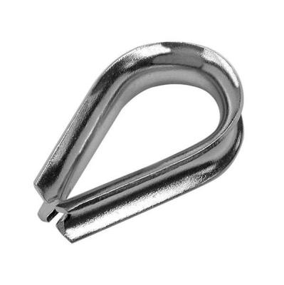 China Indoor commecial amusement park Stainless steel thimble for 16mm combination rope for sale