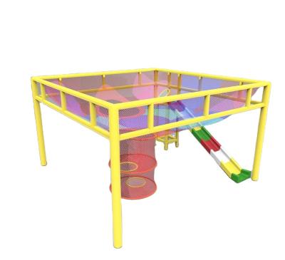 China Anti-UV Net based colorful climbing net soft play equipment for children for sale