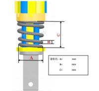 China Soilmec Sr516 Drilling Rig Kelly Bar Tool Damping Spring for kelly bar for sale