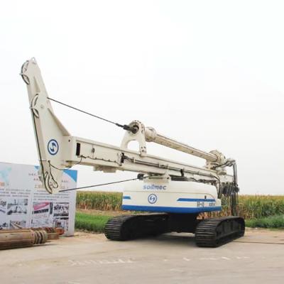 Cina il soilmec usato SR40, sr60, impianto di perforazione dell'accatastamento sr90, ha usato l'impianto di perforazione di trapano idraulico. impianto di perforazione di trapano rotatorio in vendita