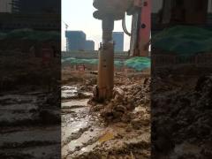 Rock Bucket Soil Bucket Hot Sale Bore Piling Machine Tools  Drilling Bucket With Bullet Teeth