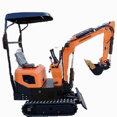 China Factory LICHMACH Mini Excavator For Sale Wholesale Hydraulic Crawler Mini Excavator ZG10 1 Ton Machine for sale