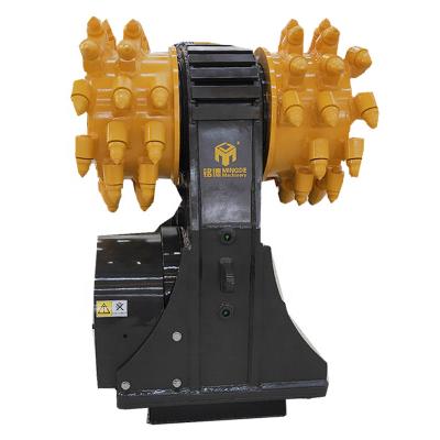 China energy & LICH Sales Excavator Use Hydraulic Rotary Drum Cutter Milling Machine Excavator Mining Attachment for sale