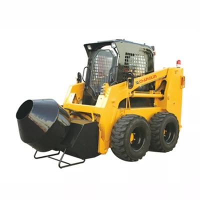 China Construction worksÂ   Sinomach Brand Chinese Mini Crawler Loader 0.7T Skid Steer Mini Dumper Skid Steer Loader for sale