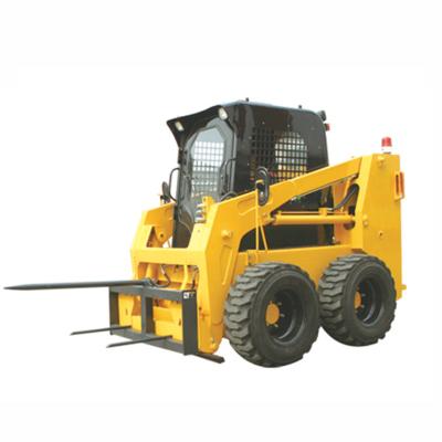 China Construction worksÂ   SINOMACH Brand Wheel Loader Mini Skid Steer Loader 700kg Ox Loaders With Bucket Mixer Attachment for sale