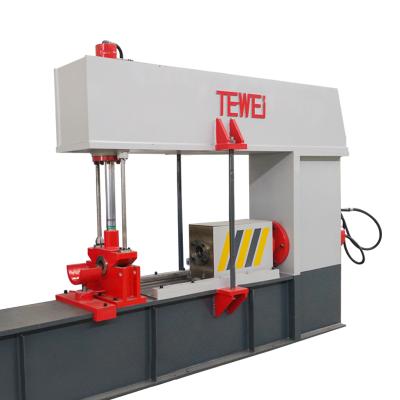 China 200mm hydraulic system necking machine for steel pipe for sale