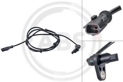 China ABS Wheel Speed ​​Sensor 31650 31650 479003807R 8200457358 For RENAULT TWINGO II (CN0_) for sale