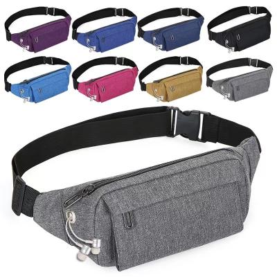 China SY 2022 Wholesale New Arrival Simplicity Cloth Waist Outdoor Sports Belt Bag Multifunctional Portable Portable for sale