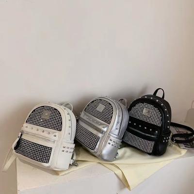 China SY 2022 Wholesale Waterproof Hot Selling Fashion Delicate Casual Mini Backpack Shiny Multifunctional Bag for sale