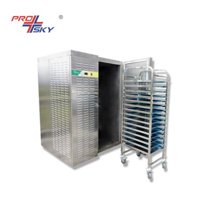 China Hotels Industrial Cryogenic Processing Freezer Customized Trolley Stainless Steel Blast Freezer for sale