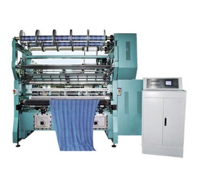 China Warp Knitting Warp Textile Knitting Machinery With EL System And Cutter-Presser for sale