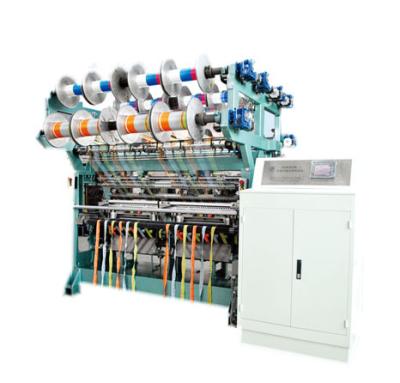 China Warp Jacquard Narrow Fabrics Warp Knitting Machine For Strips Knitted for sale