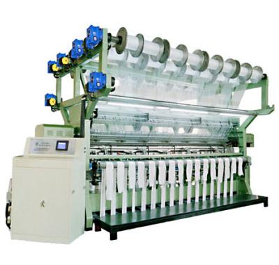 China Double Warp Needle Beds Jacquard Raschel Weaving Machine for sale