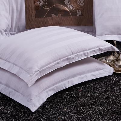 China Hotel Hilton Same Bedding Sheet 100% White 100% Cotton Sheraton One Piece Hotel Pillowcase for sale