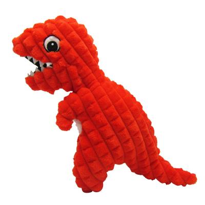 China High Quality Sustainable Pet Product Soft Stuffed Toy Dinosaur Shaped Toy For Dog Chew Dog Toy for sale