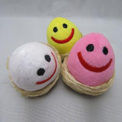 China Viable Pet Toy Cat Toy Egg Shaped For Cat Play With Good Material 3 Color Optional for sale