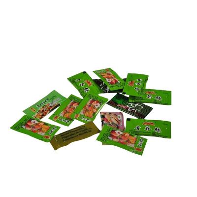 China Factory Wholesale Organic Sushi Food 3G Mini Sachet Wasabi Paste For Food and Sushi Seafood for sale