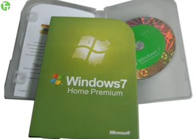 China Microsoft Windows OEM Software Win 7 Home Premium Pack 32bit / 64bit Retail Box for sale