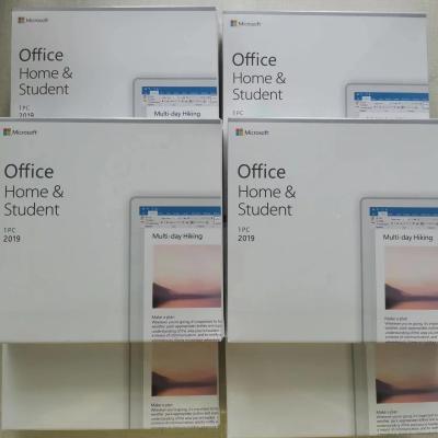 China Microsoft Office Home and Student 2019 for PC Original Bind Key Online Activation Key Card for sale