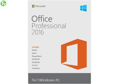 China USB Version Original Microsoft Office Professional 32 Bit / 64 Bit Retail Package for sale