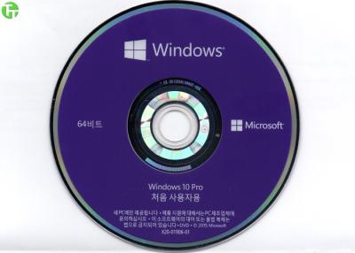 China 64bit Win 10 Pro Windows OEM Software English / Polish / Janpanese / French / Italian Version for sale