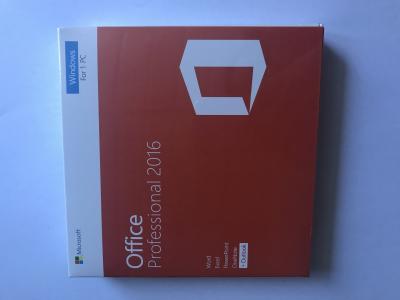 Κίνα Του Microsoft Office τυποποιημένη DVD προϊόντων βασική υπέρ βασική ενεργοποίηση γραφείων 2016 πακέτων καρτών λιανική on-line προς πώληση