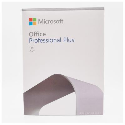 China Microsoft Office 2021 Pro Plus Binding Account Key Lifetime License PKC / OEM / Retail Version for sale