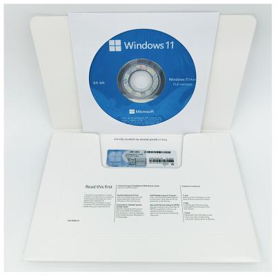 China Win 11 Home Windows OEM Software 64 Bit DVD Retail Online Activation Microsoft Certified for sale