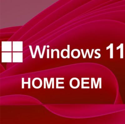 China Microsoft Windows 11 Home OEM Package 100% Online Activation Digital License for sale