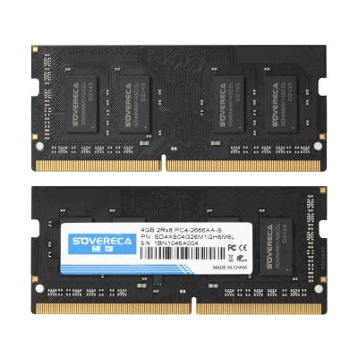 China JEDEC SPD Computer Ram Memory RAM DDR4 4GB 2666MHz SODIMM for sale