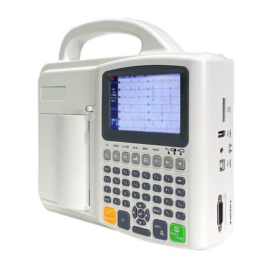 China Manual / Automatic Working Hot Sale ECG Holter 3 /6/12 Channel Portable Medical ECG Machine for sale