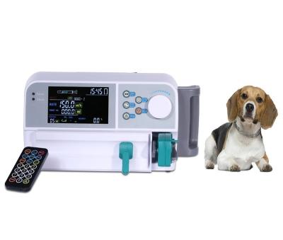 China Pet Veterinary Clinic Hospital Use Syringe Pump Syringe Medical Veterinary Pump With Remote Control ASD-A5D for sale