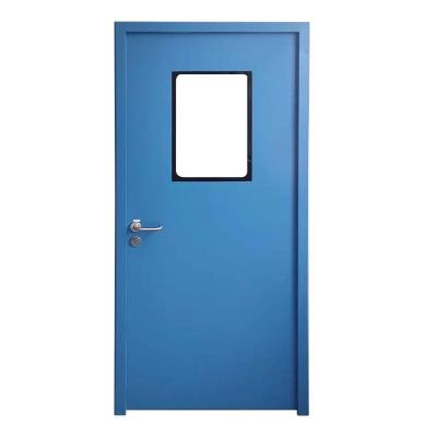 China Sound Insulation Newly Designed Clean Room , Laboratory Dedicated Purification Steel Door For Hospital for sale